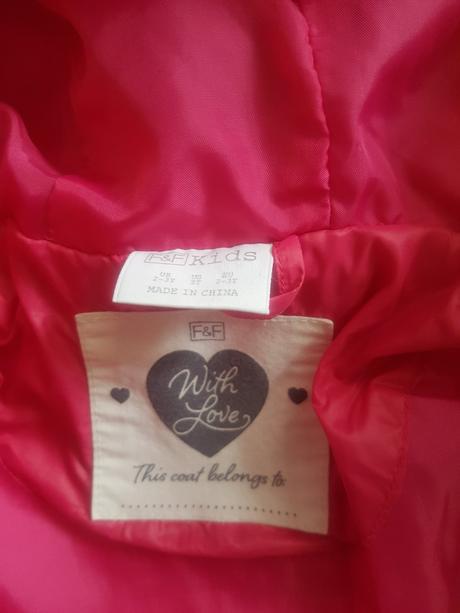 Prešívaná bunda f&f s kapucňou, f&f,98