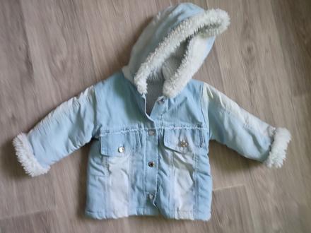 Zateplená riflova bunda, 86