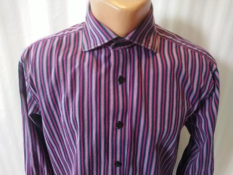 Pánska fialová košeľa, baumler, l