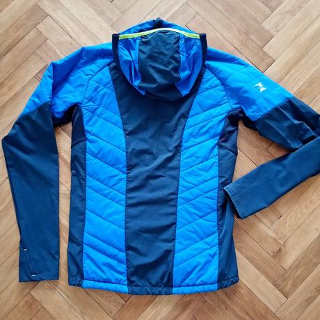 1x oblečená bunda, decathlon,s