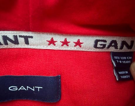 Mikina cez hlavu s kapucňou, gant,122