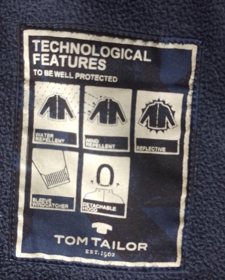 Predám softshellovú bundu zn. tom tailor, tom tailor,m