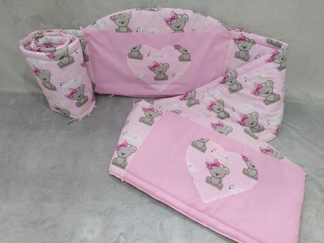 Mantinel do postieľky, šírka (cm): 40