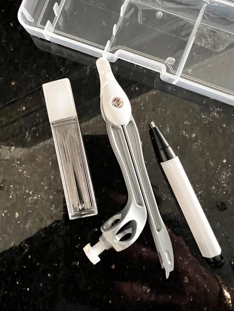 Kružidlový set 3 ks plus box, 