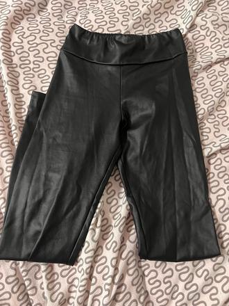 Kožené nohavice/legíny, terranova,xs