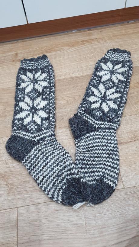 Vlnené pánske ponožky, 44