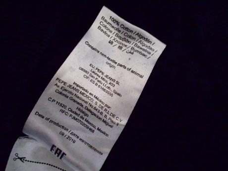 Oversize uni, pepe jeans,l