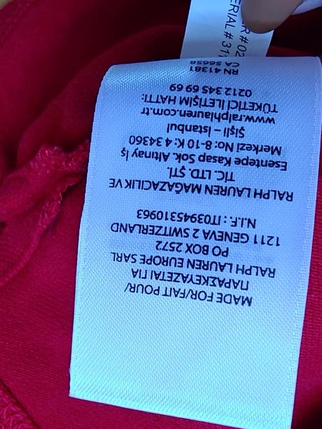 Ralph lauren bear bavlnené tričko, ralph lauren,104