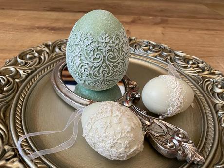Vintage vajíčka - sada 3 ks, 