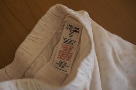 Dojčenské tepláčky s volánikom, cherokee,86