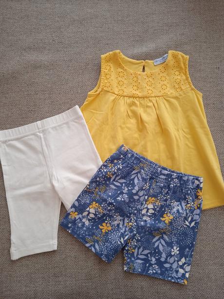 Letná súprava klitzeklein babywear (3 ks), 92
