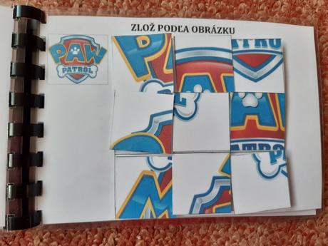 Labková patrola zosit s aktivitami, 