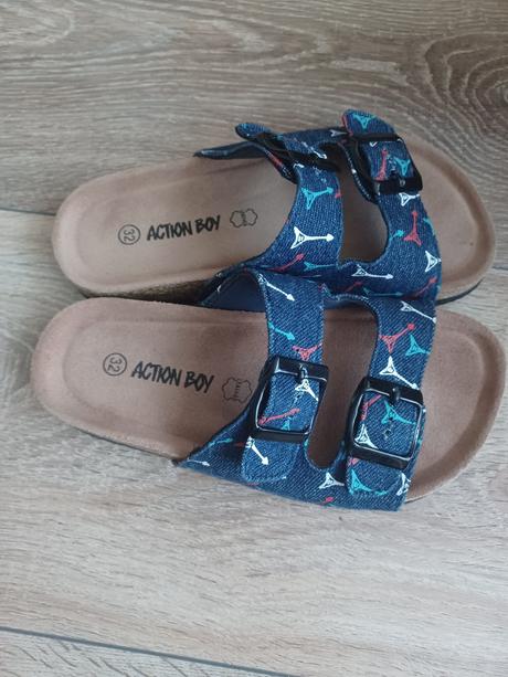 Šľapky pre chlapca action boy v.32, 32