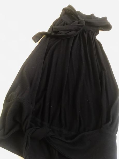 Luxusné tričko s holým chrbátom, l