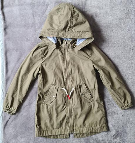 Nezateplena bunda, h&m,128