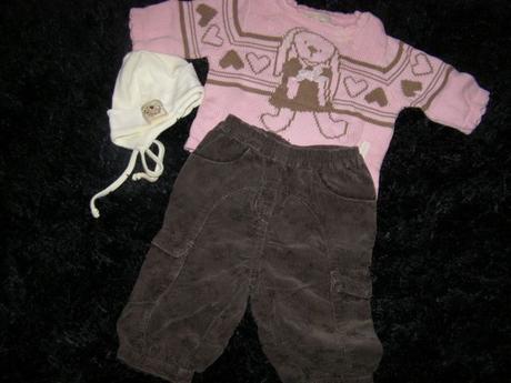 Komplet zn. clare - nohavice a pulóvrik, 62