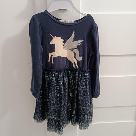 Jednorožec šaty, h&m,104