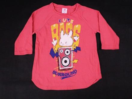 Dievčen ružové tričko 3/4 rukáv lefties 7 - 8 r a, 128
