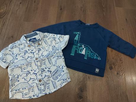 Balíček mikinka & košeľa, 68–80