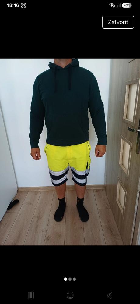 Pánska zelená mikina bonprix, bonprix,xl