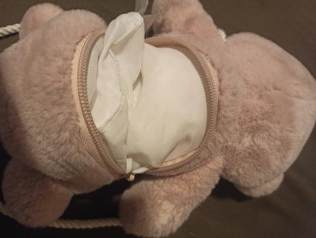 Kabelka, medvedík, krasny, h&m