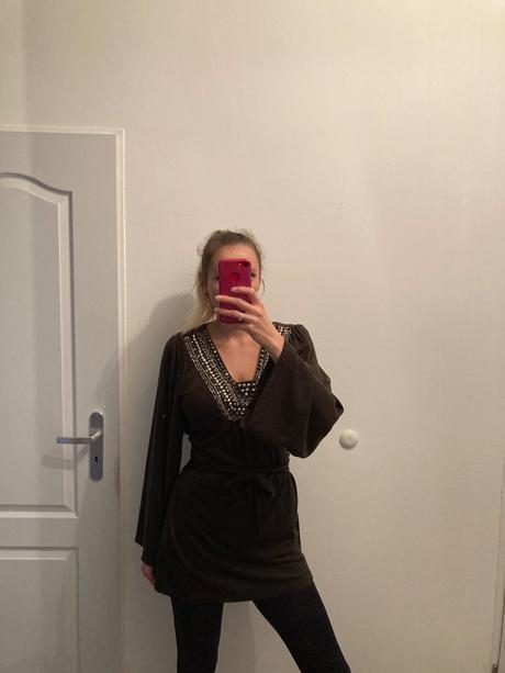 Pletené saty/ tunika,