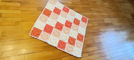 Detská háčkovaná deka, 