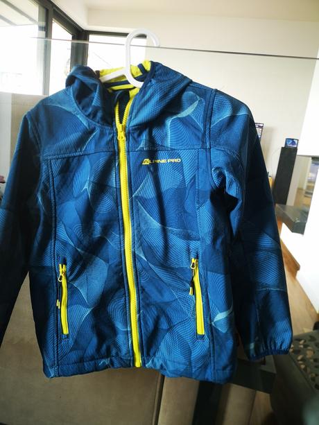Softshellova bunda, alpine pro,140