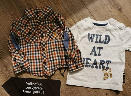 Košeľa, tričko, 80
