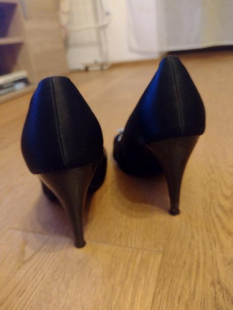 Čierne plesové topánky, 38