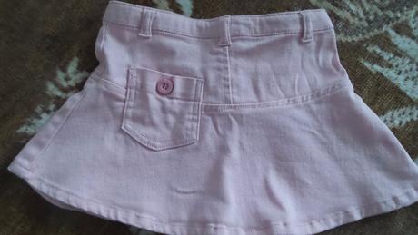 Ružová riflová suknička, pepco,116