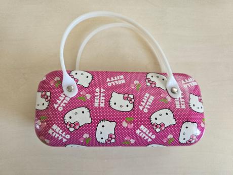 Pevne puzdro na okuliare hello kitty, disney