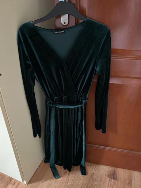 2x oblečené velúrové šaty new collection, new look,m
