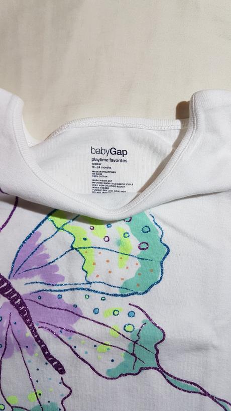 Predám tričko s rukávom zn. babygap, gap,92