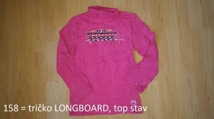 Tričko s dlhým rukávom, 158