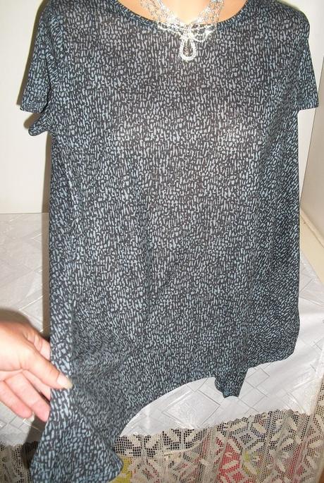 Babydoll tunika asymetricka, m