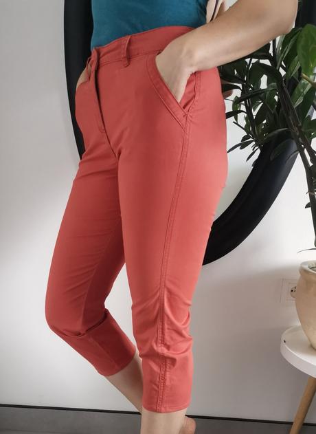 Trištvrťové nohavice papaya, papaya,s