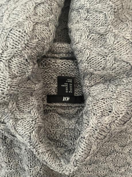 Svetrove šaty hm, h&m,s