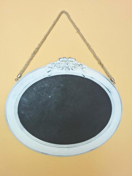 Závesná kriedová tabuľa vintage, 