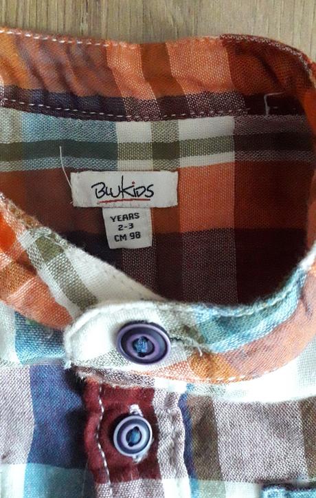 Károvaná košeľa,veľ. 98, 98