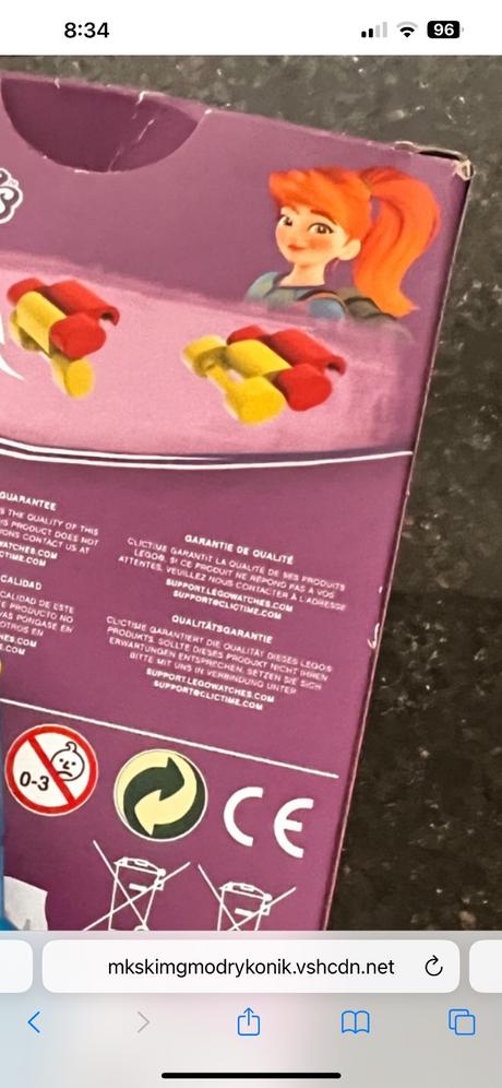 Lego friends hodinky, 