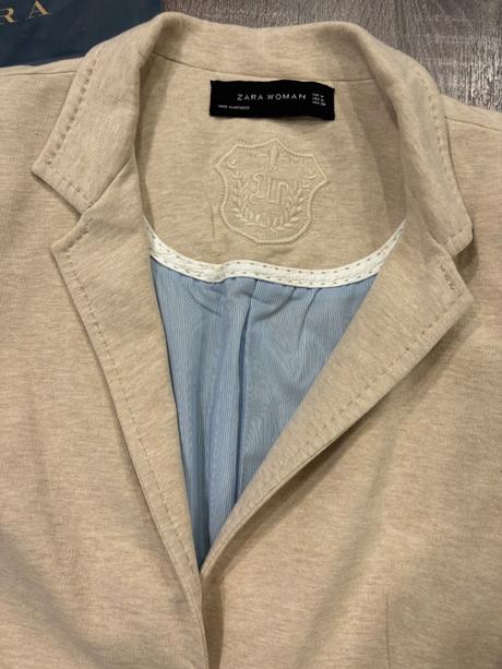 Zara štylove bavlnene damske sako m, zara,m