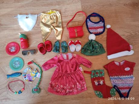 Baby born veci z adventného kalendára, 