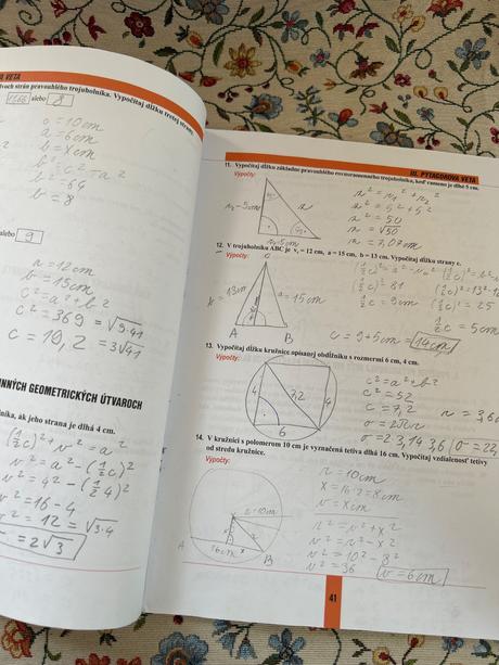 Matematika pracovný zošit pre 9. ročník,