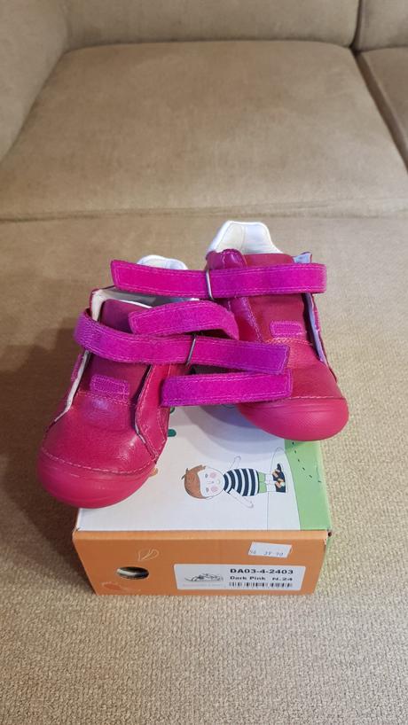 Dievčenské prechodné topánky ponte 24, 24