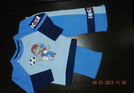 Teplakova suprava + tricko+pulover, 86