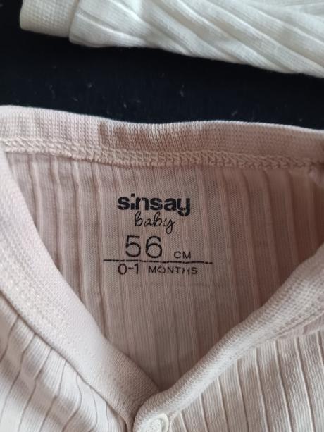 Overaly,pyžamá,dupačky 2ks, sinsay,56