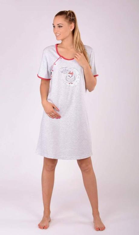 Materská nočná košieľka na kojenie, l / m / s / xl / xxl