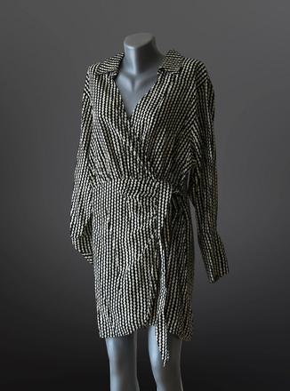 Dámske zavinovacie šaty, h&m,l
