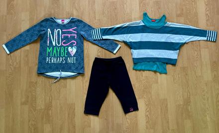 Tričká a legíny, 122–134